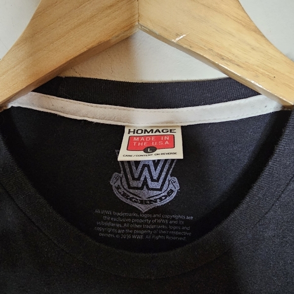 HOMAGE The Undertaker Coffin Single Stitch Grapic Tee Size Large - Picture 6 of 7